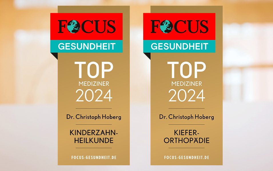 Dr. Christoph Hobert ist Focus Top-Mediziner für Kinderzahnheilkunde und Kieferorhtopädie Arztsuche